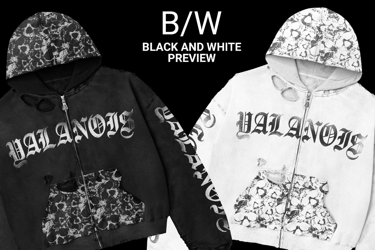 Distressed Hoodie Mockup, a Hoody Mockup by yalanois (Photo 2 of 5)