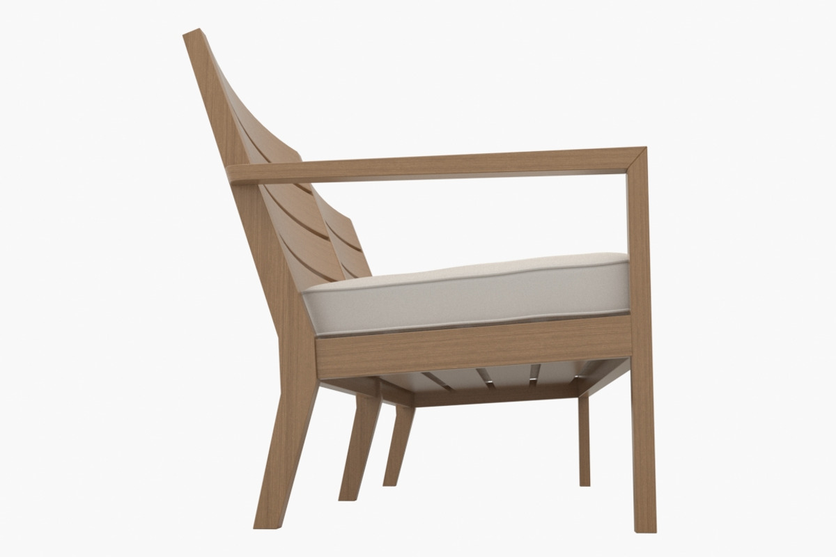 Regatta Sofa with Cushion, a Furniture 3D Model by Morne Studio (Photo 3 of 6)