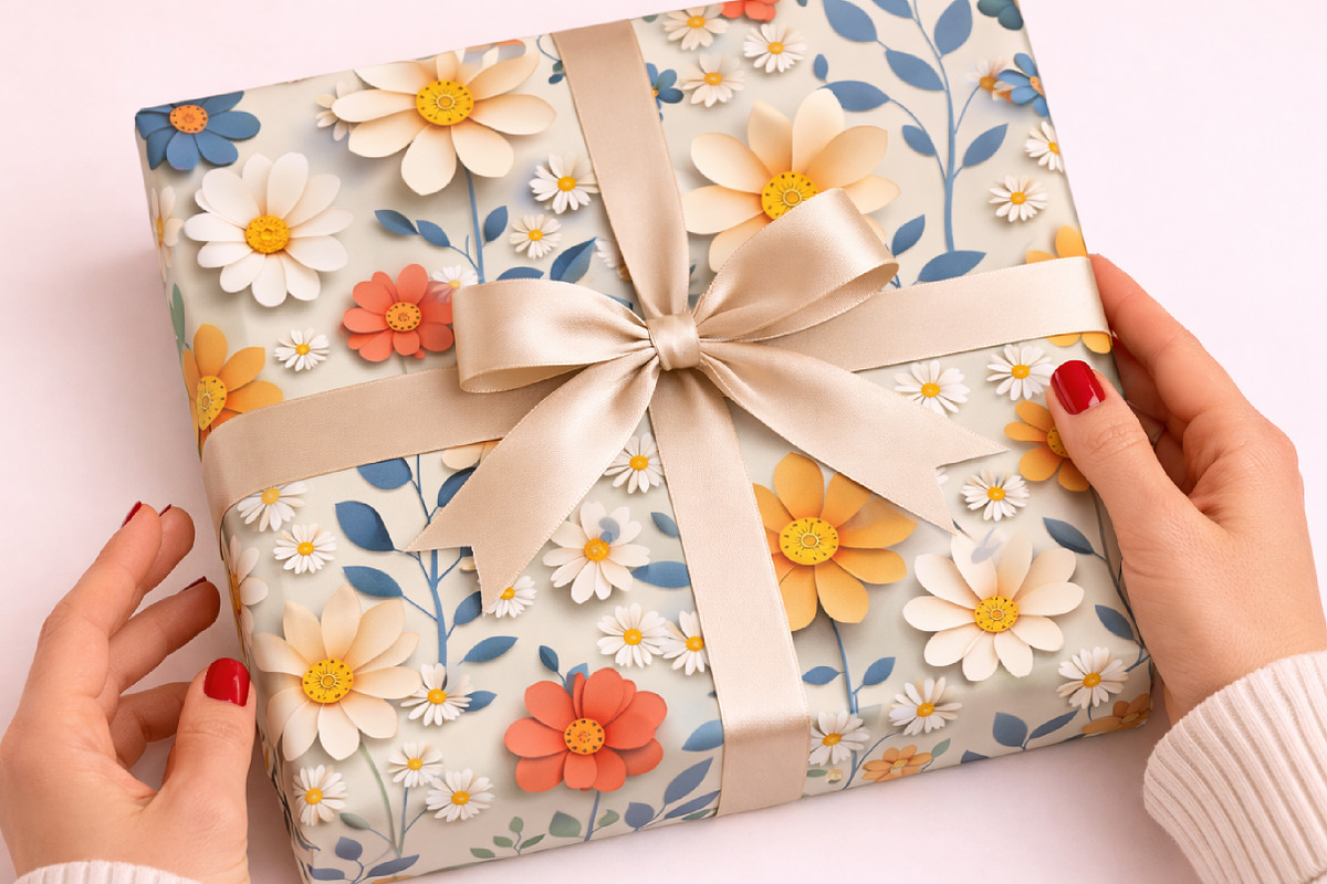 3D Floral Seamless Digital Paper, a Pattern Graphic by Canvas Craft (Photo 5 of 6)