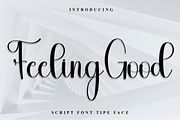 Feeling Good, a Handwritten Font by InermediaSTUDIO (Thumbnail 1 of 8)