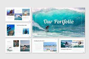 Debeach - Powerpoint Template