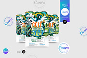 Golf Flyer Template, a Flyer Template by Aam360 (Thumbnail 2 of 3)