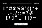 Moninger Geometric Sans Serif, a Sans Serif Font by GRVS Studio (Thumbnail 6 of 7)
