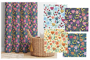 Lovely Flowers Seamless patterns, a Pattern Graphic by Anel_S (Thumbnail 3 of 6)