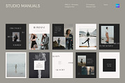 MIRELLE – Minimalist Instagram Post, a Social Media Template by Studio Manuals (Thumbnail 1 of 8)