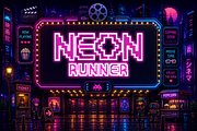 PIXELVOLT Display Typeface, a Sans Serif Font by zerologicstudio (Thumbnail 3 of 8)