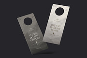 Halloween Door Hanger Template, a Stationery Template by BrandPacks (Thumbnail 5 of 6)