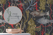FISH IN CORALS, an Animal Illustration by PASHKOVA (Thumbnail 1 of 10)