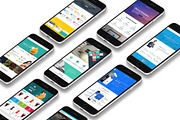 3D iPhone Presentation Mock-Up 22, an iPhone Mockup by Graphicsworld125 (Thumbnail 5 of 9)