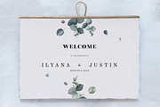 Eucalyptus Foliage Wedding Suite, an Invitation Template by BlueRobinDesignShop (Thumbnail 6 of 10)