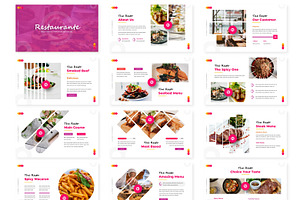 Restaurante - Keynote Template