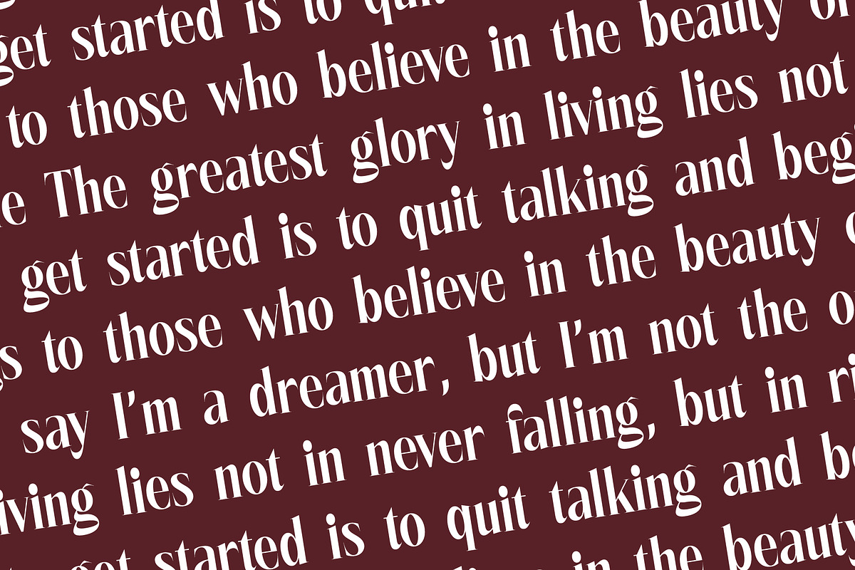 Rigflia Nirsho Modern Serif Font, a Serif Font by timelesstype.co (Photo 17 of 20)