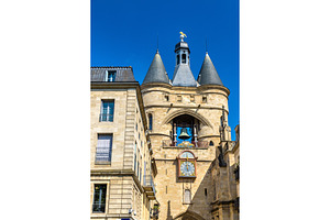 Grosse cloche a medieval belfry in bordeaux france stock photo containing, an Architecture Photo by Leonid Andronov