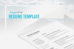 Resume Template Michewa