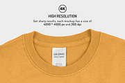 Mens Ultra Cotton Tee Mockups, a Shirt Mockup by GraphicHero (Thumbnail 5 of 6)