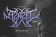 Forsakens | Black Metal Font, a Blackletter Font by Denustudios (Thumbnail 4 of 15)