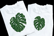 MONSTERA LEAVES, a Decorative Illustration by Tanya Akhmett (Thumbnail 2 of 8)