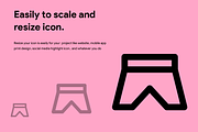 50 Ecommerce Line Icon, an Outline Icon by Kawalan Studio (Thumbnail 6 of 9)