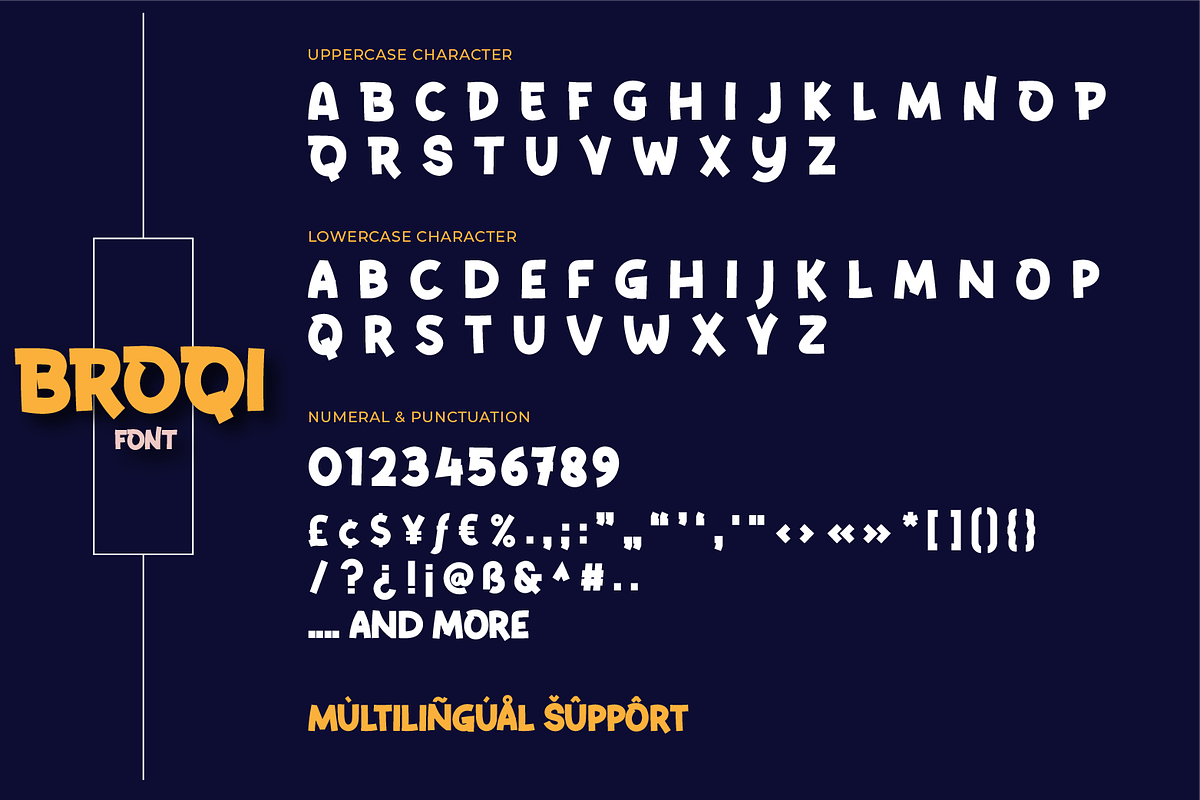 Broqi, a Sans Serif Font by twinstd (Photo 11 of 11)