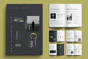 Company Profile Brochure Template, a Brochure Template by MightyDesign (Thumbnail 1 of 6)