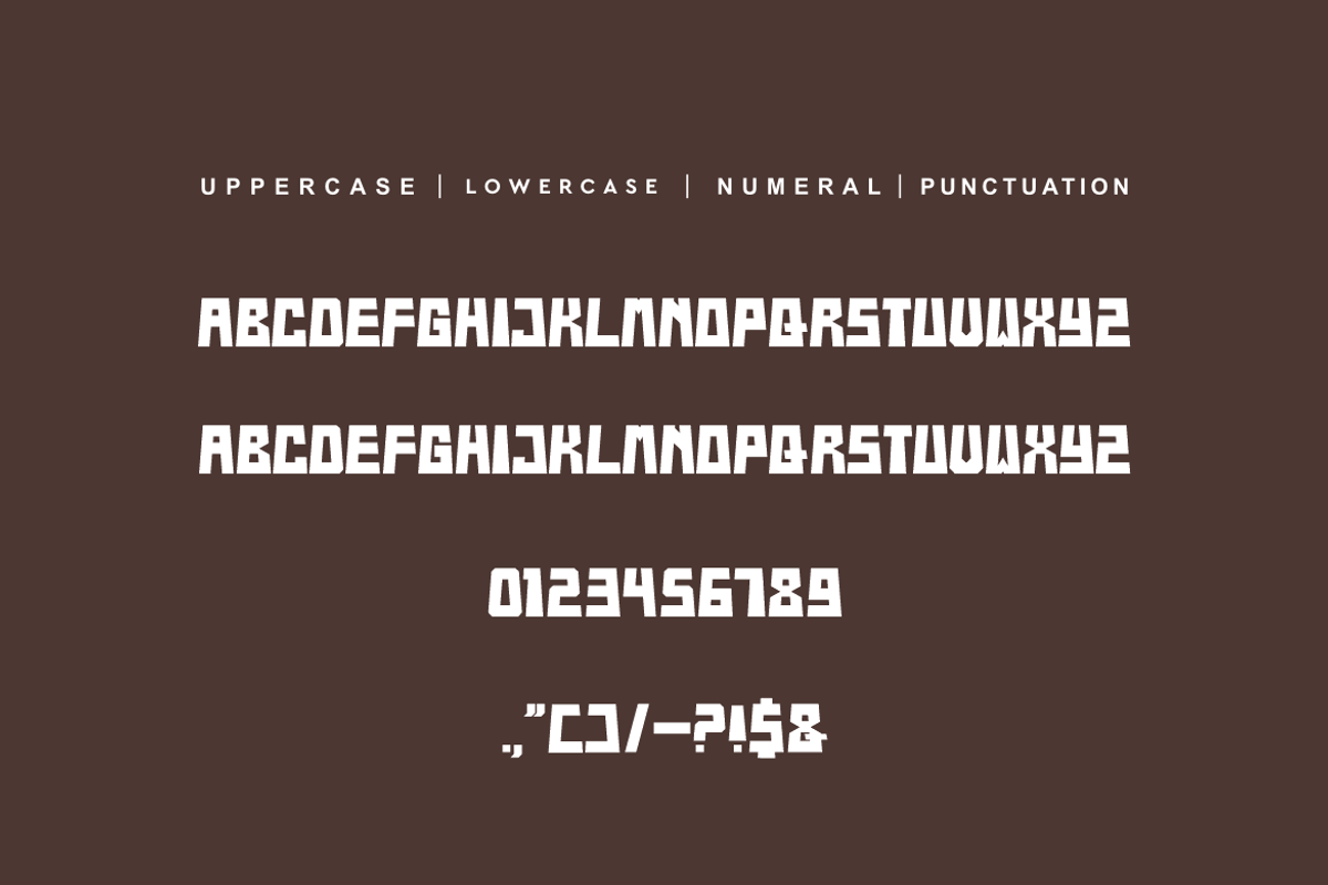 Retro Clasic, a Sans Serif Font by alon kelakon (Photo 5 of 6)