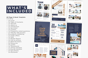 Real Estate EBook Canva Template