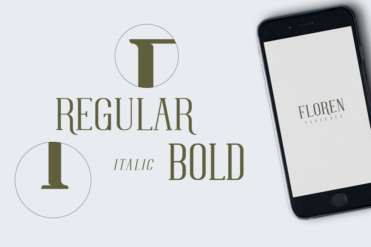 FLOREN TYPEFACE preview 5