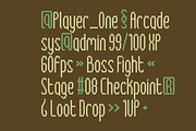 Tally Pixel - Retro Variable Font, a Sans Serif Font by Attype (Thumbnail 7 of 9)