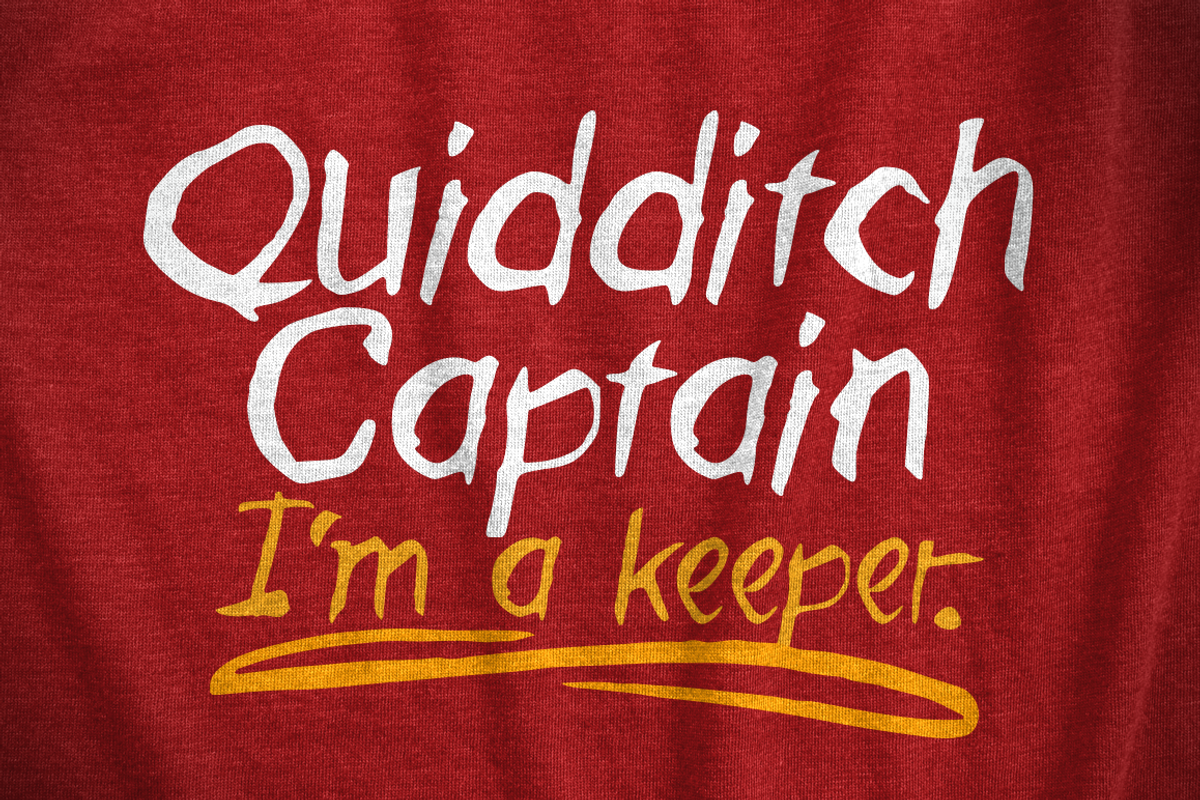 Mugglebrush hand-brushed font preview 2