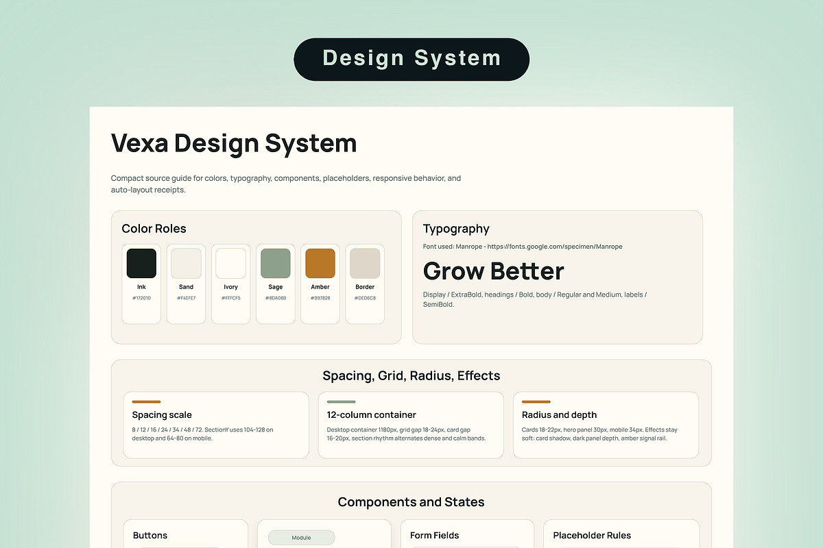 Nexa Finance Advisory Landing Page, an UI Kit Template by Pitchlook.Studio (Photo 2 of 3)