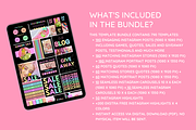 Pastel Neon Instagram Templates, a Social Media Template by SunshineStudioBoutique (Thumbnail 4 of 10)