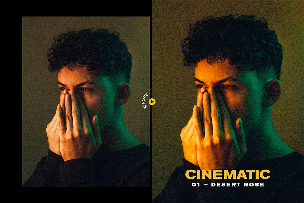 Cinematic Lightroom Presets and LUTs, a Preset Add-On by Presetrain Co. (Photo 3 of 11)