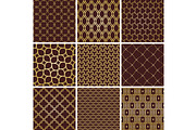 Set of Vector Seamless Backgrounds, a Pattern Graphic by FineArtStudio (Thumbnail 1 of 3)