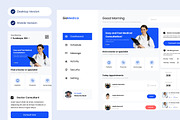 GoMedica - Doctor Dashboard V1, an UI Kit Template by twinstd (Thumbnail 3 of 5)