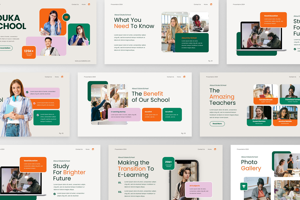 Eduka - College Keynote Template, a Presentation Template by GraphauseProject (Photo 6 of 6)