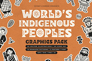 World’s Indigenous Peoples Graphics, a Person Illustration by Ckybe's Corner (Thumbnail 1 of 10)