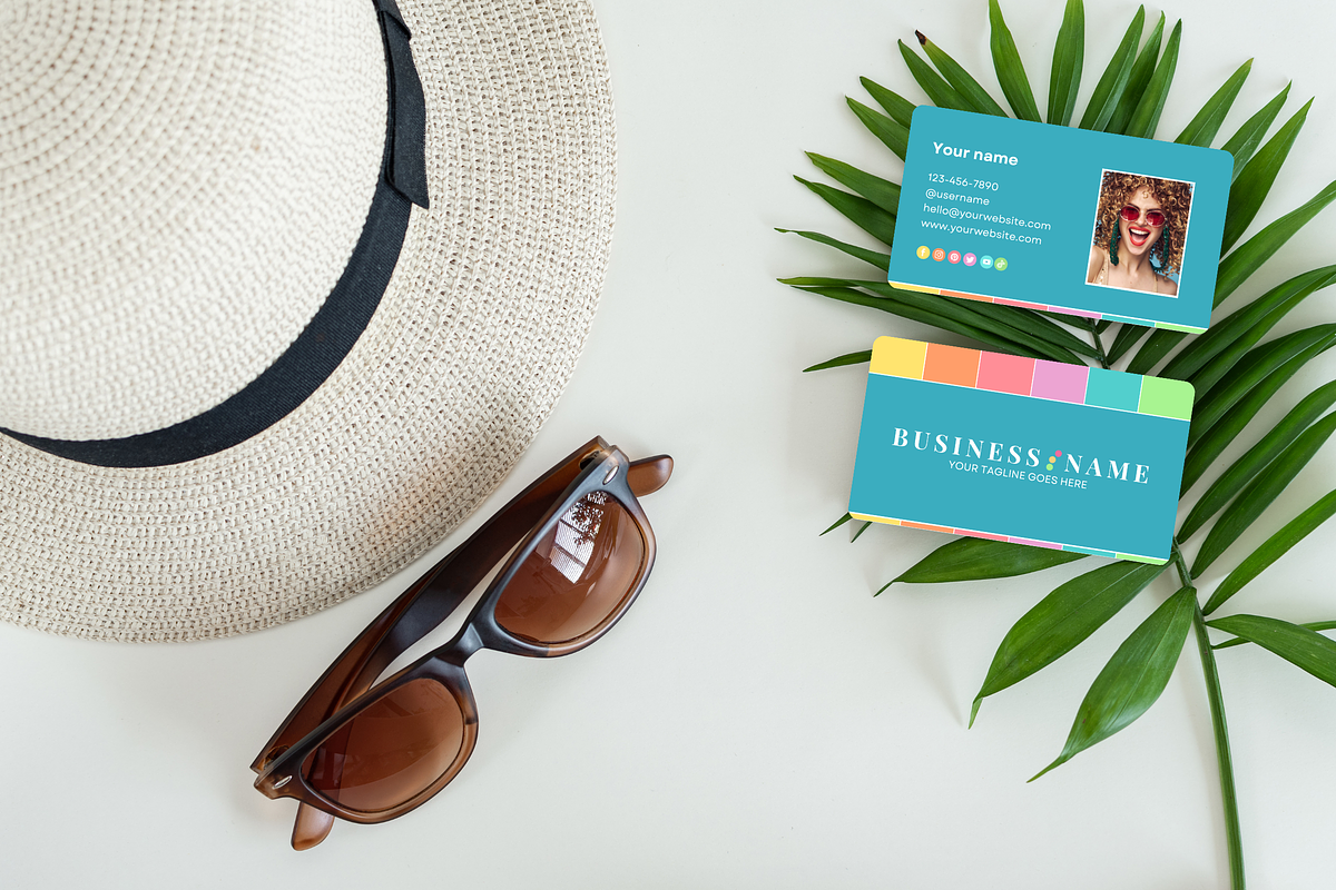 Business Card Template - 2 sides, a Business Card Template by SunshineStudioBoutique (Photo 4 of 9)