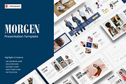 Morgen Lookbook Powerpoint, a Presentation Template by Visualin.std (Thumbnail 1 of 8)