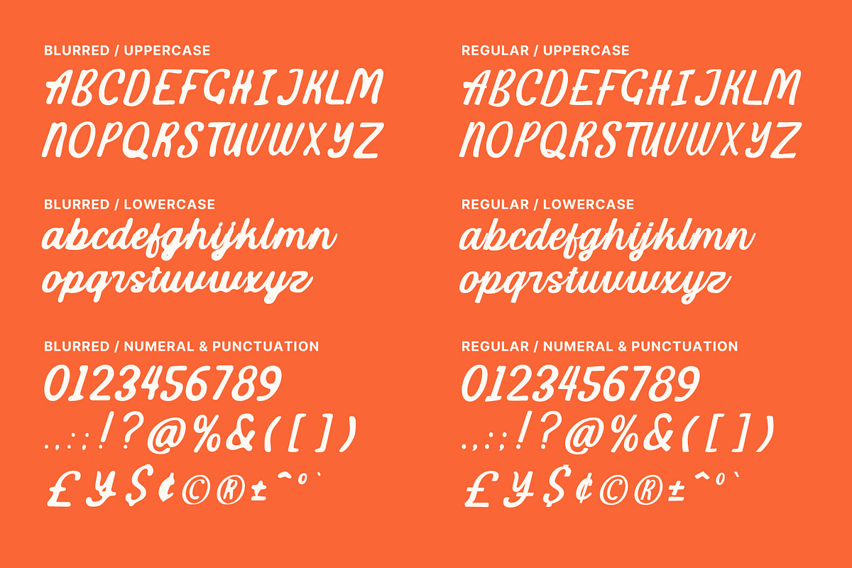 MN Barevia - Handwritten Vintage, a Script Font by Mantra Naga (Photo 4 of 16)