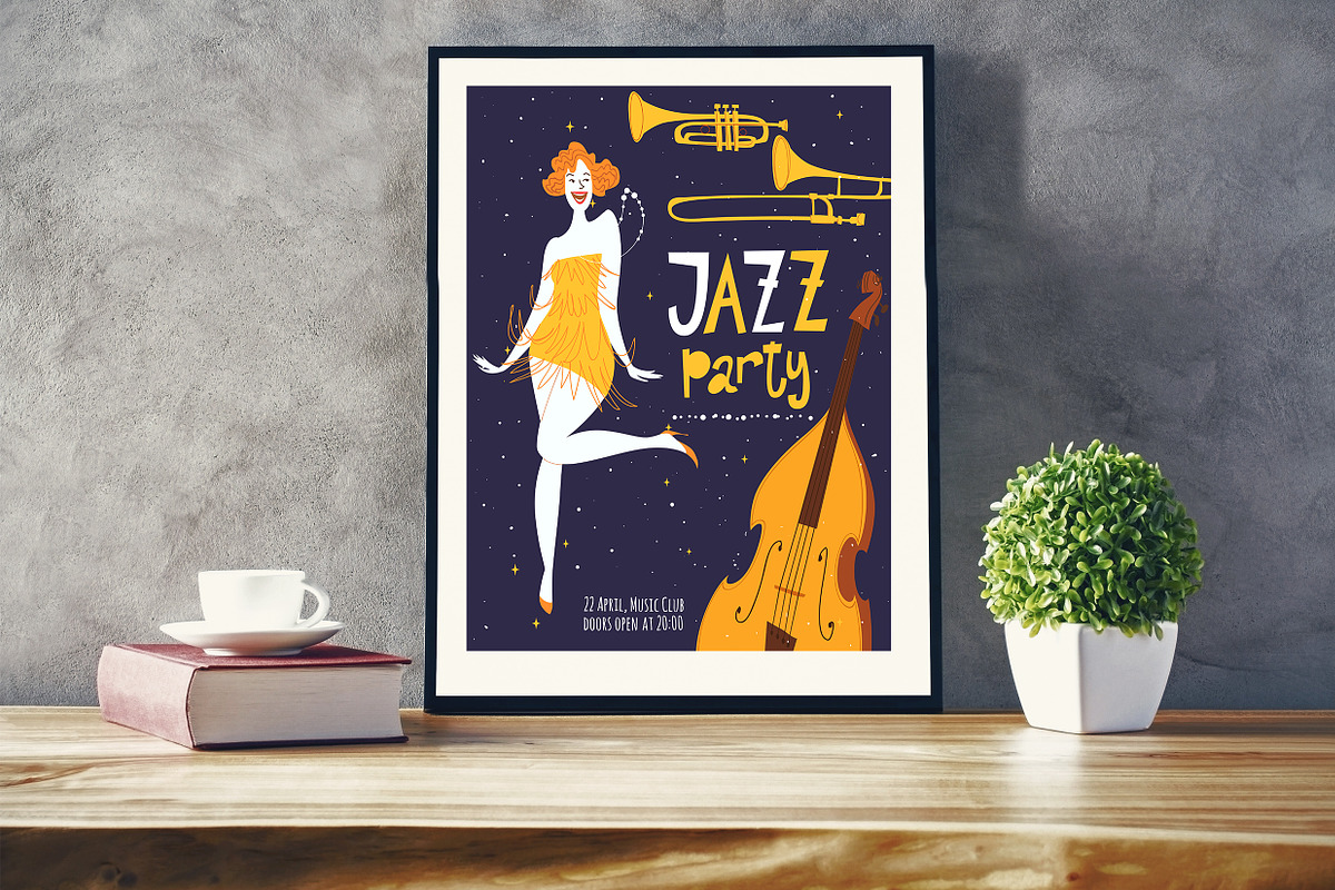 Jazz Posters, an Illustration by Giraffarte (Photo 3 of 7)