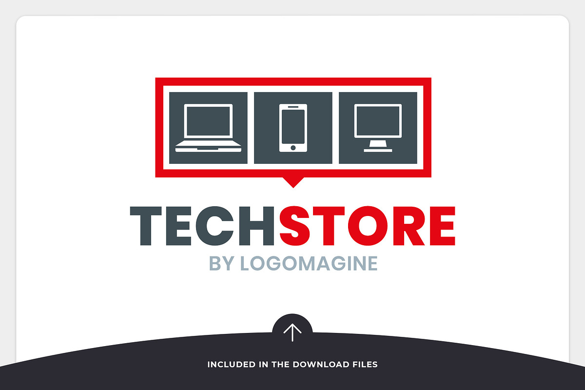 Tech Store Logo Template, a Branding & Logo Template by LOGOMAGINE (Photo 10 of 13)