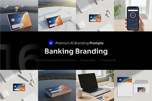 Banking Branding AI Prompt, a Business Photo by cidcud_graphic