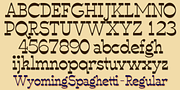 WyomingSpaghetti, a Slab Serif Font by Ingrimayne Type (Thumbnail 4 of 5)