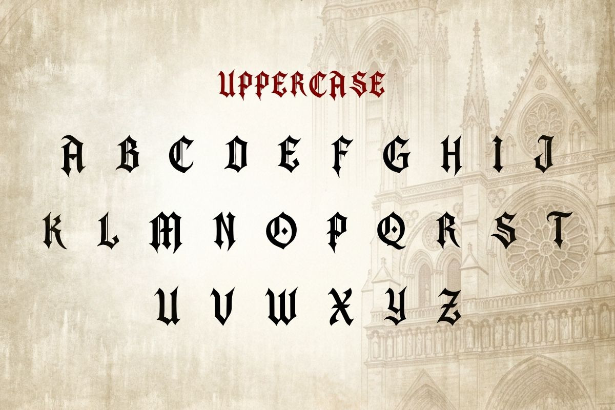 18 Spooky Horror Font Bundle, a Script Font by AN Productions (Photo 43 of 48)