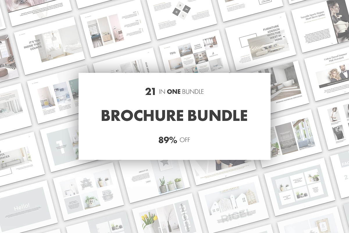 Brochure Bundle, a Brochure Template by SlideStation (Photo 1 of 22)