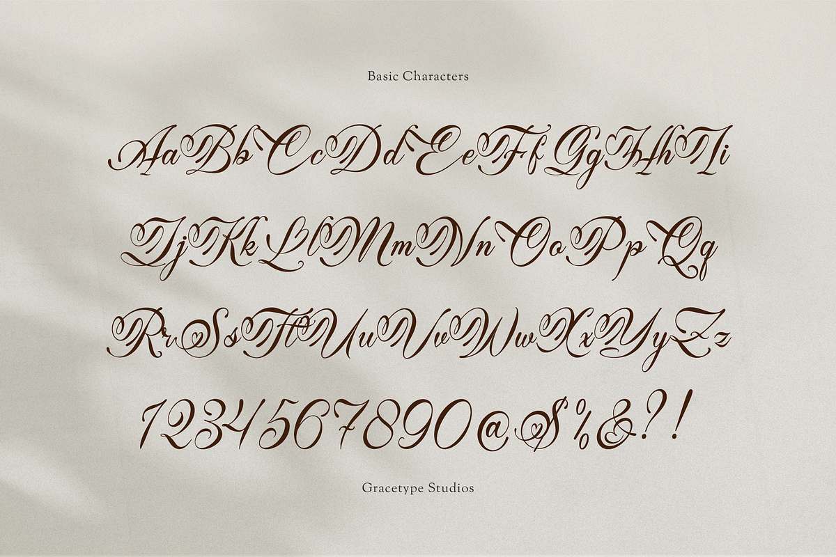 Finytaels | Handwritting Romantic, a Script Font by gracetype_studio (Photo 10 of 12)