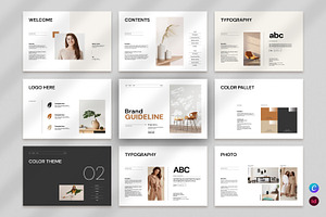 Brand Guideline Brochure Template, a Brochure Template by PrintIdea