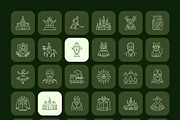 1390 Cultural and Historical Icons, an Outline Icon by Prosymbols (Thumbnail 16 of 25)