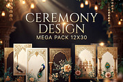 Ceremony Design 12x30 PSD Print Pack, a Stationery Template by Dreamanart (Thumbnail 4 of 4)