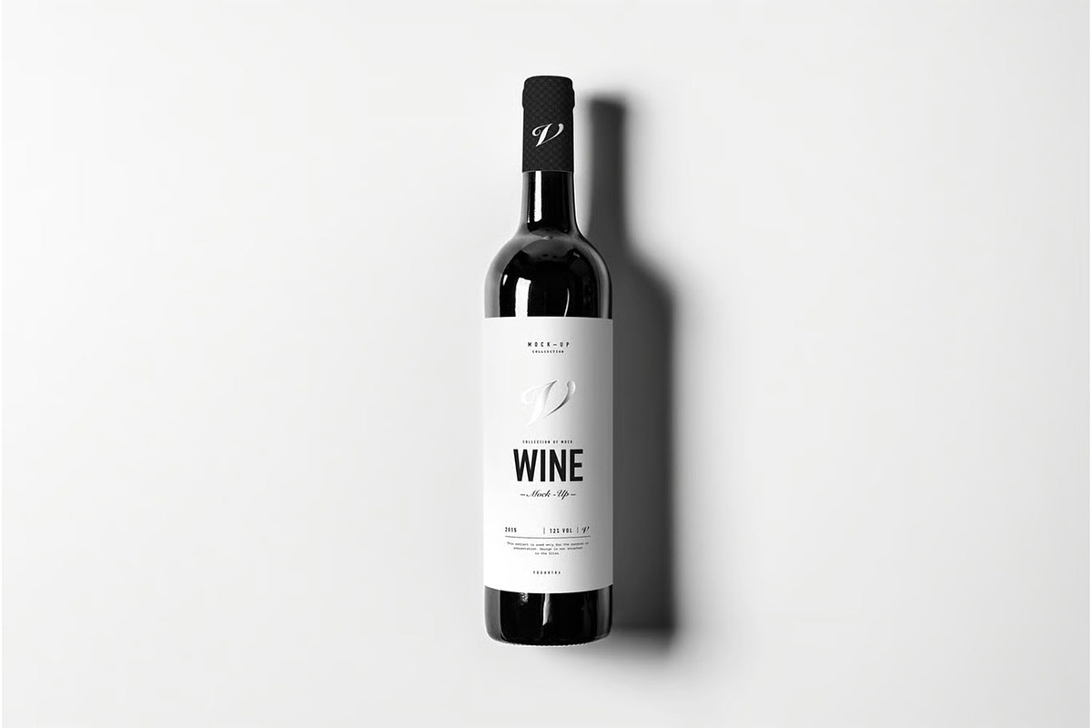 Wine Mock-up, a Product Mockup by zippypixelstudio (Photo 5 of 11)